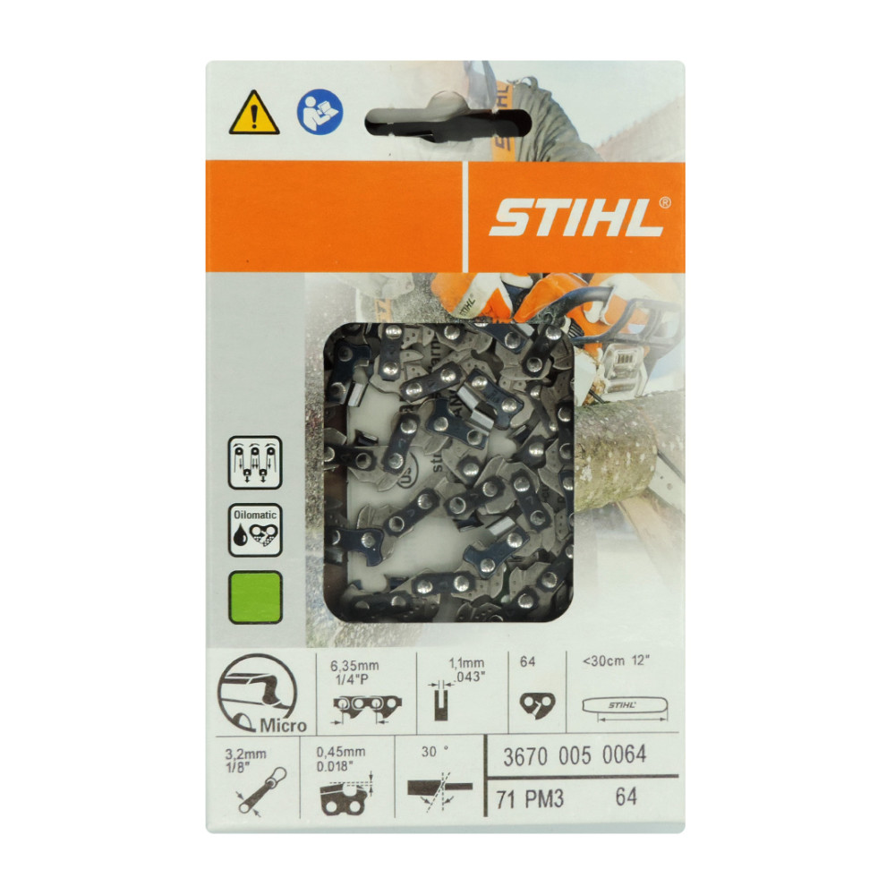 Stihl 12 Oilomatic Picco Micro 3 71PM3-64 Saw Chain