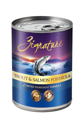 Zignature Trout and Salmon Canned Dog Food