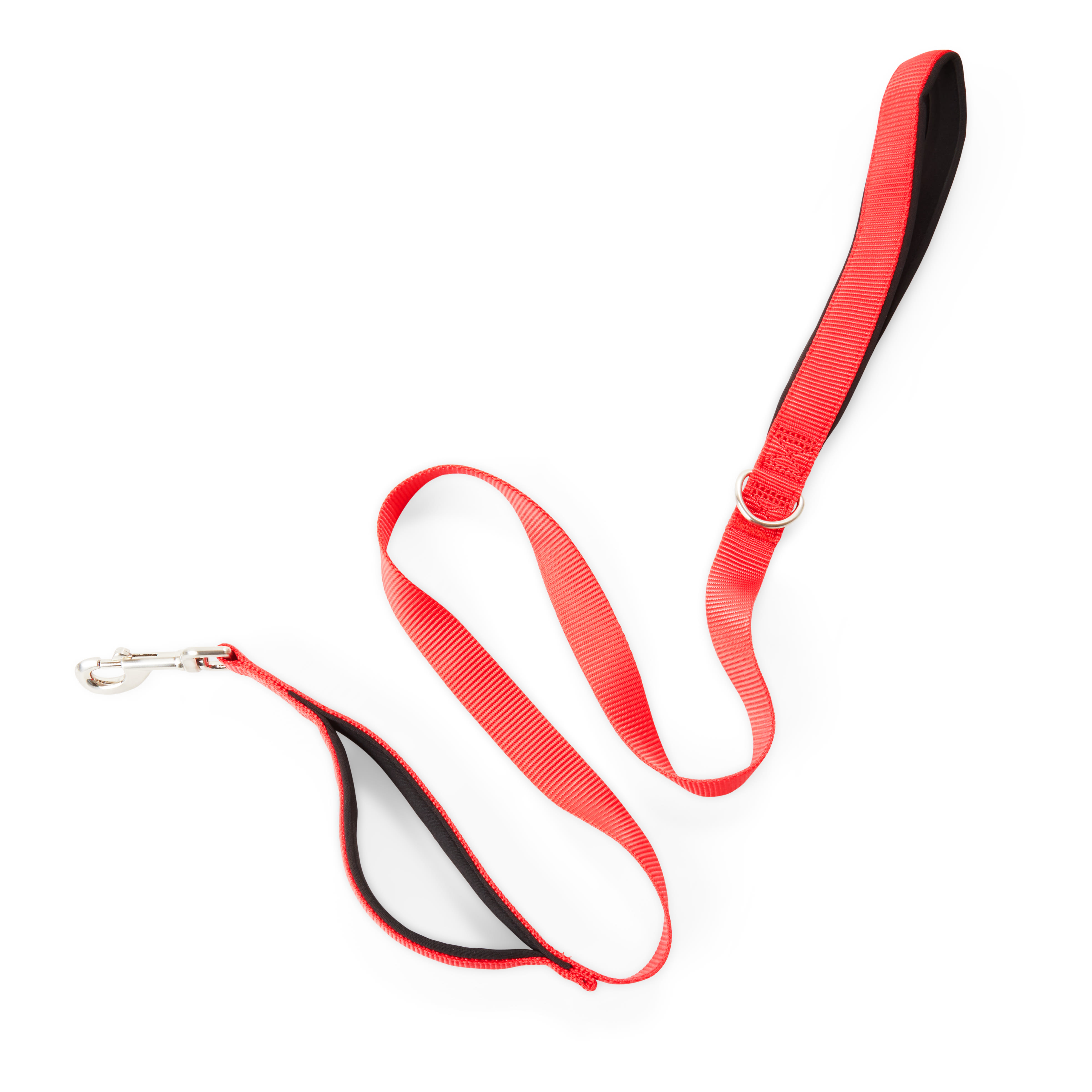 YOULY The Champion 2-in-1 Red Dog Lead， 4 ft.