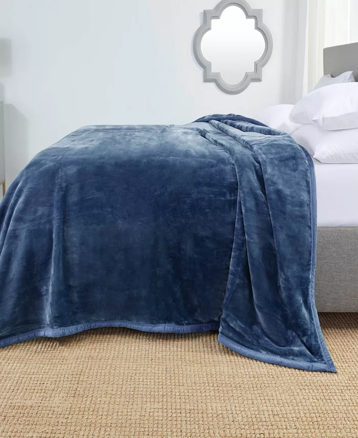 Clara Clark Ultra Plush Raschel Mink Blanket， Twin Full