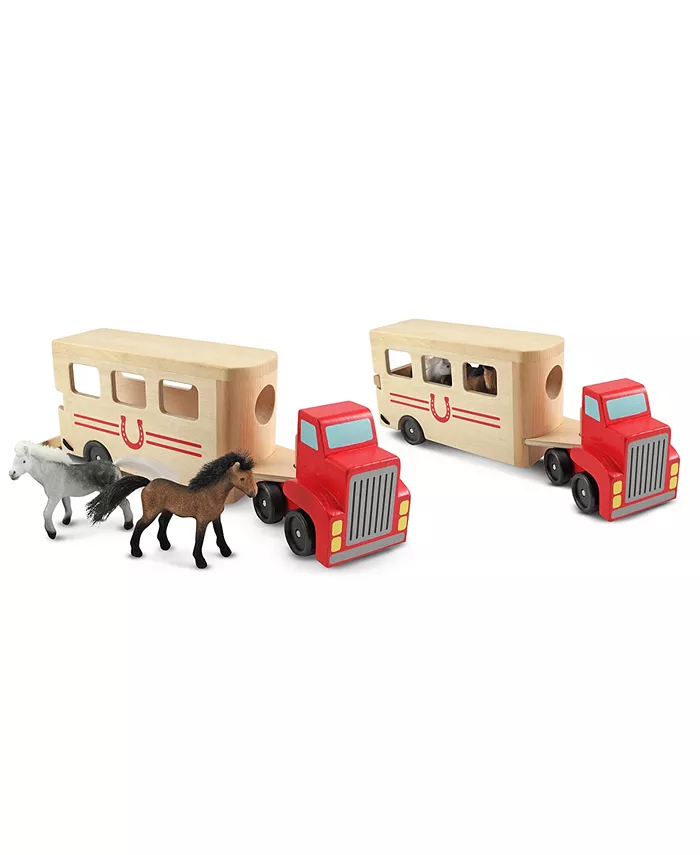 Melissa and Doug Melissa and Doug Kids Toy  Horse Carrier