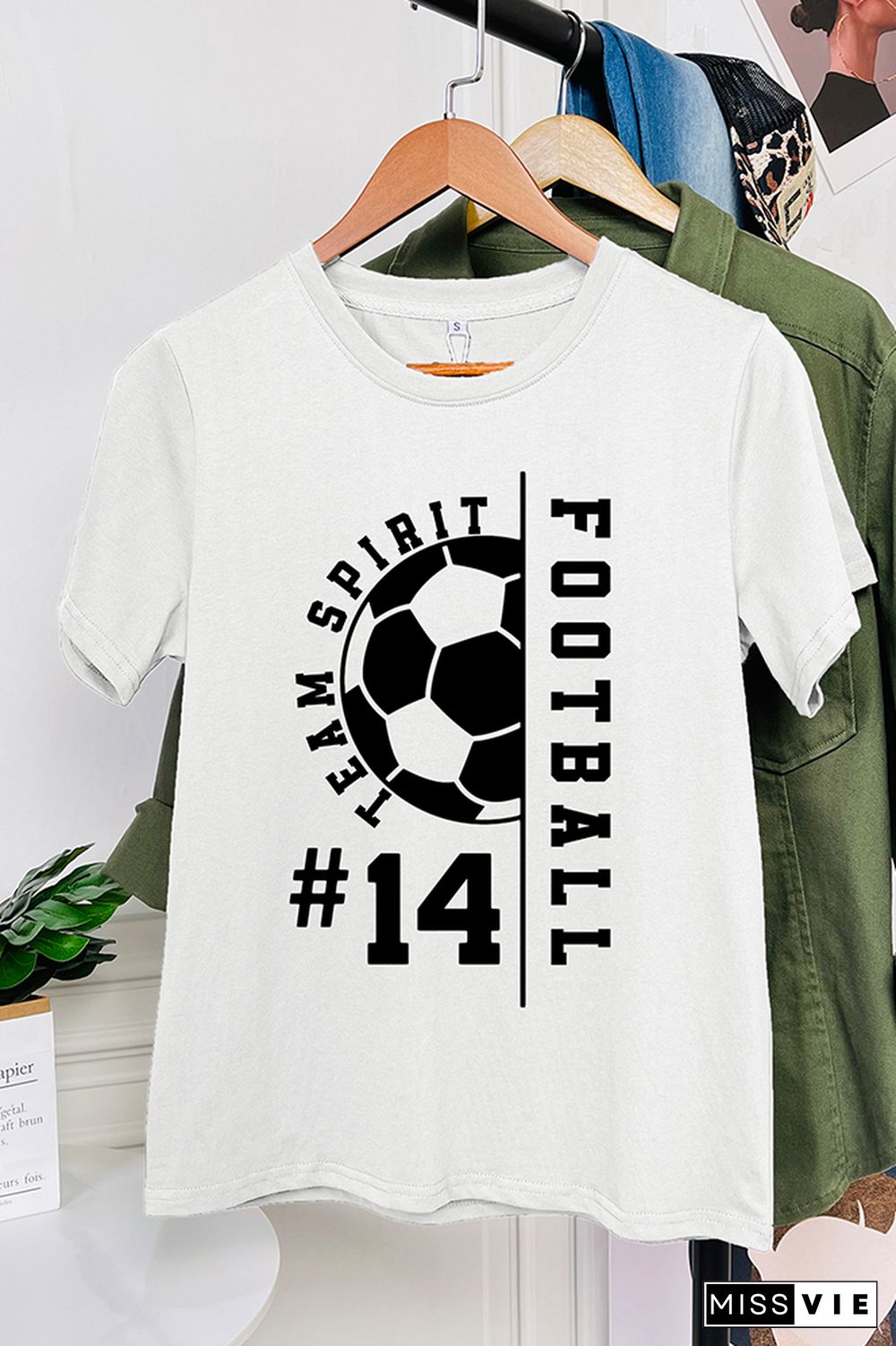 Soccer Team Graphic Tee Wholesale