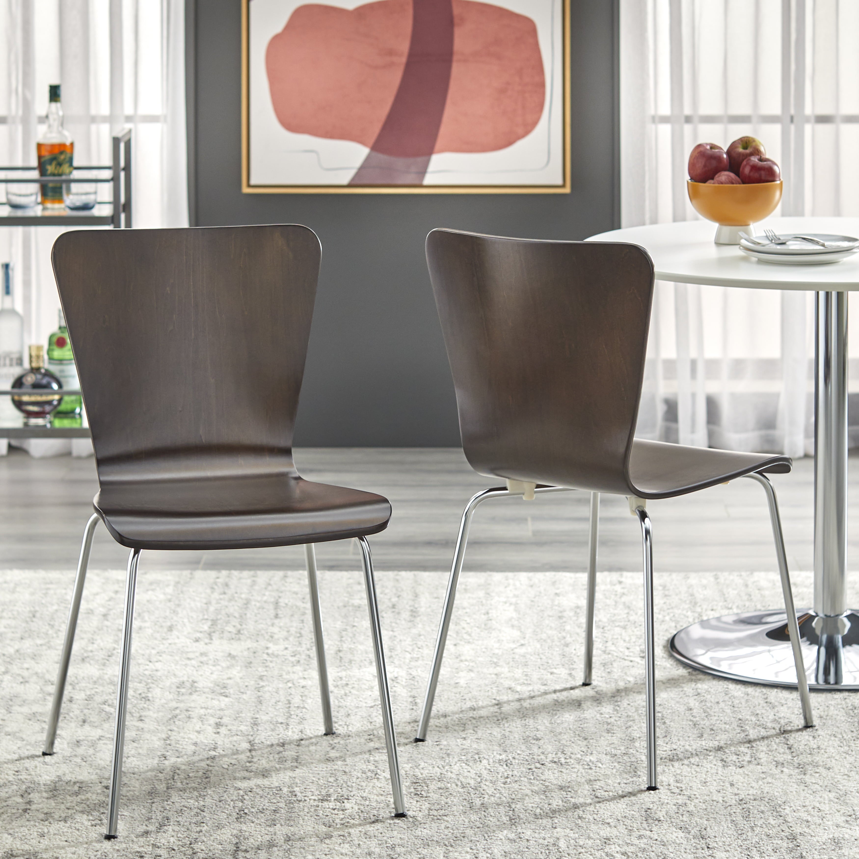 Pavia Stackable Dining Side Chair - Set of 2