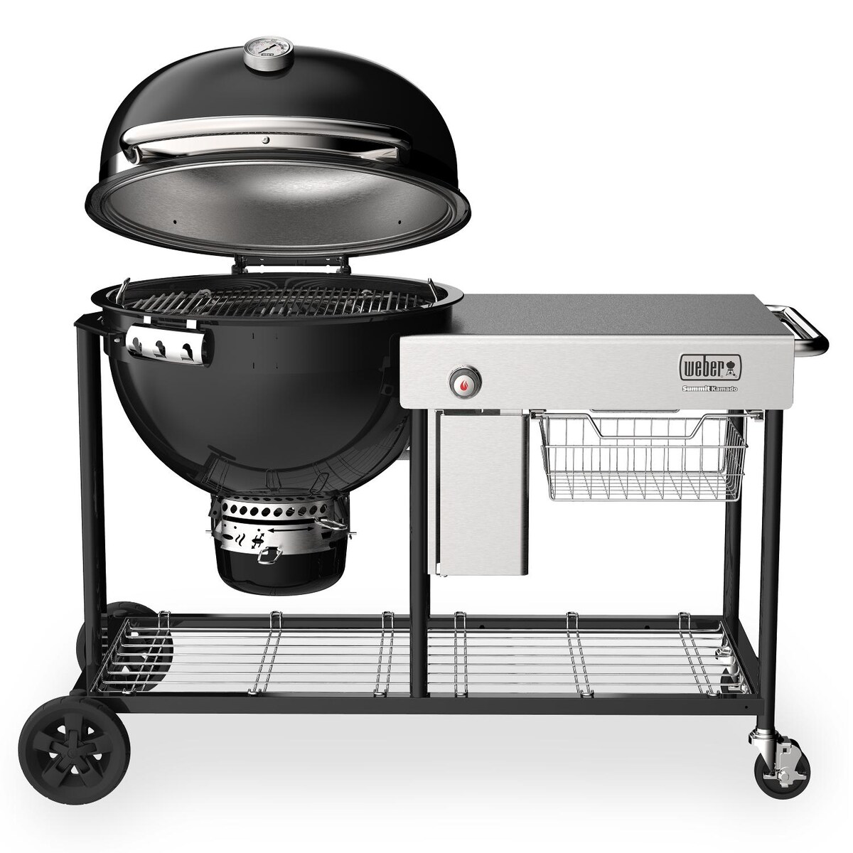 Weber Summit 24-Inch Kamado S6 Charcoal Grill Center