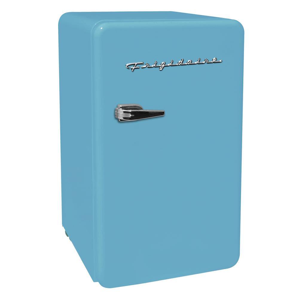 Frigidaire 3.2 cu. ft. Retro Mini Fridge in Blue with Freezer EFR372-BLUE-COM