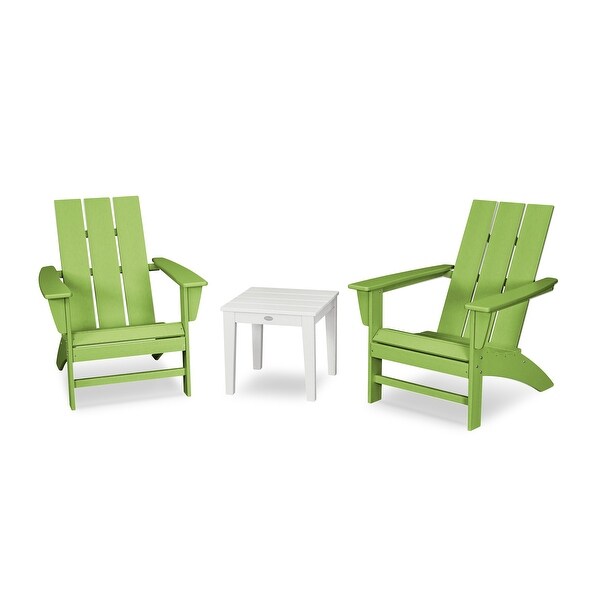 POLYWOOD Modern Adirondack 3Piece Set