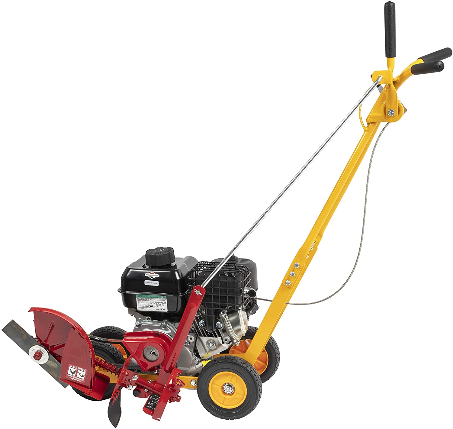 101-5.5GT-7Gas Powered Lawn Edger, 5.50 Gross Torque/3.5 HP B&S Engine 7′′ Wheels