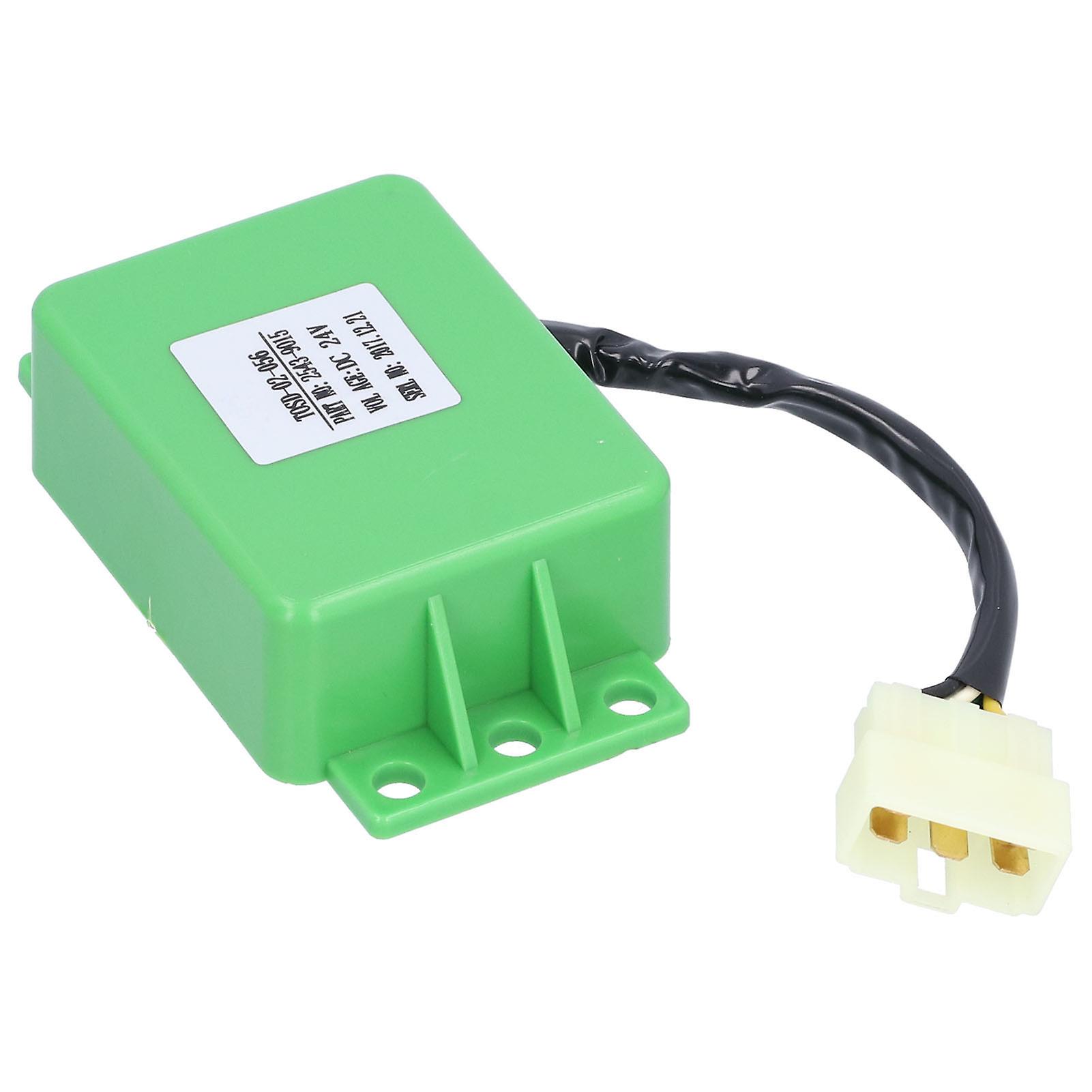 Wiper Relay 24v Inline Good Flame Retardancy High Temperature Resistant Timer Relay Module