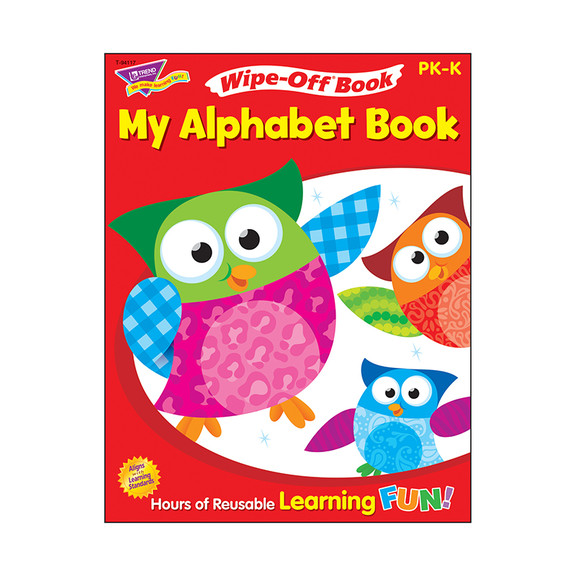 Trend Enterprises T 94117 My Alphabet Book 28Pg Wi...