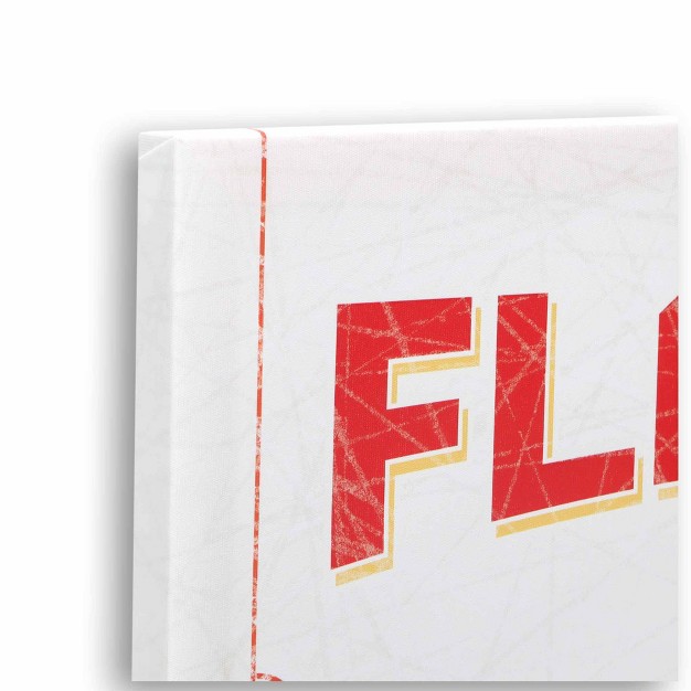 Nhl Calgary Flames Rink Canvas