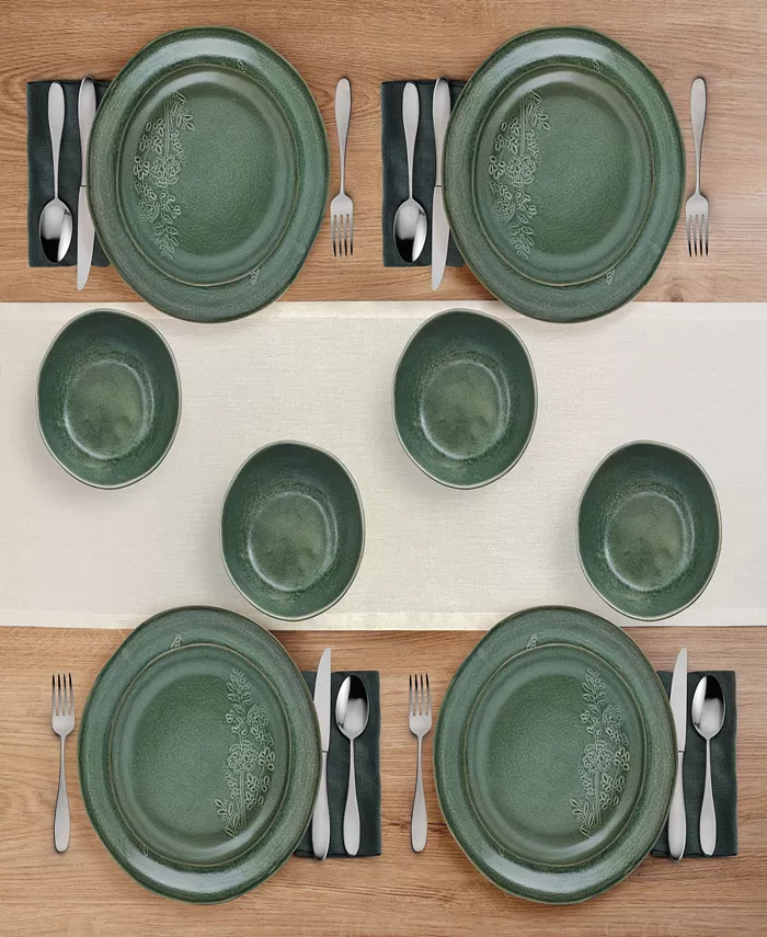 Pfaltzgraff Carrie 12-Pc Dinnerware Set Service for 4