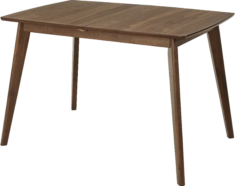 Arcade Brown Expandable Dining Room Table