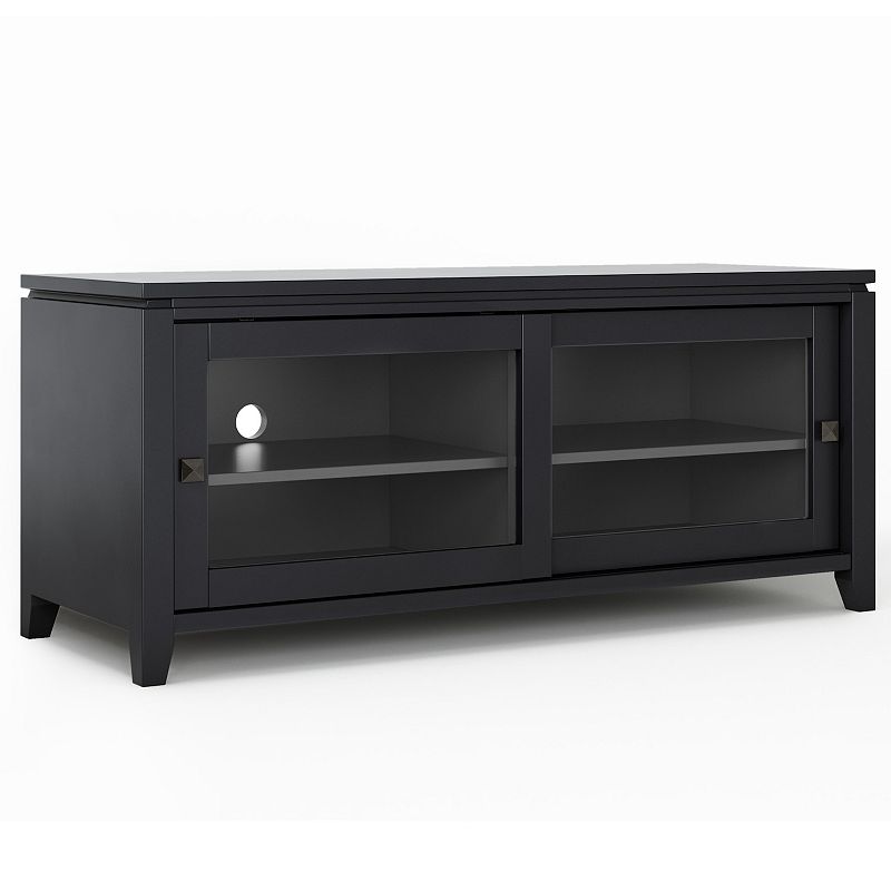 Simpli Home Cosmopolitan Contemporary TV Media Stand