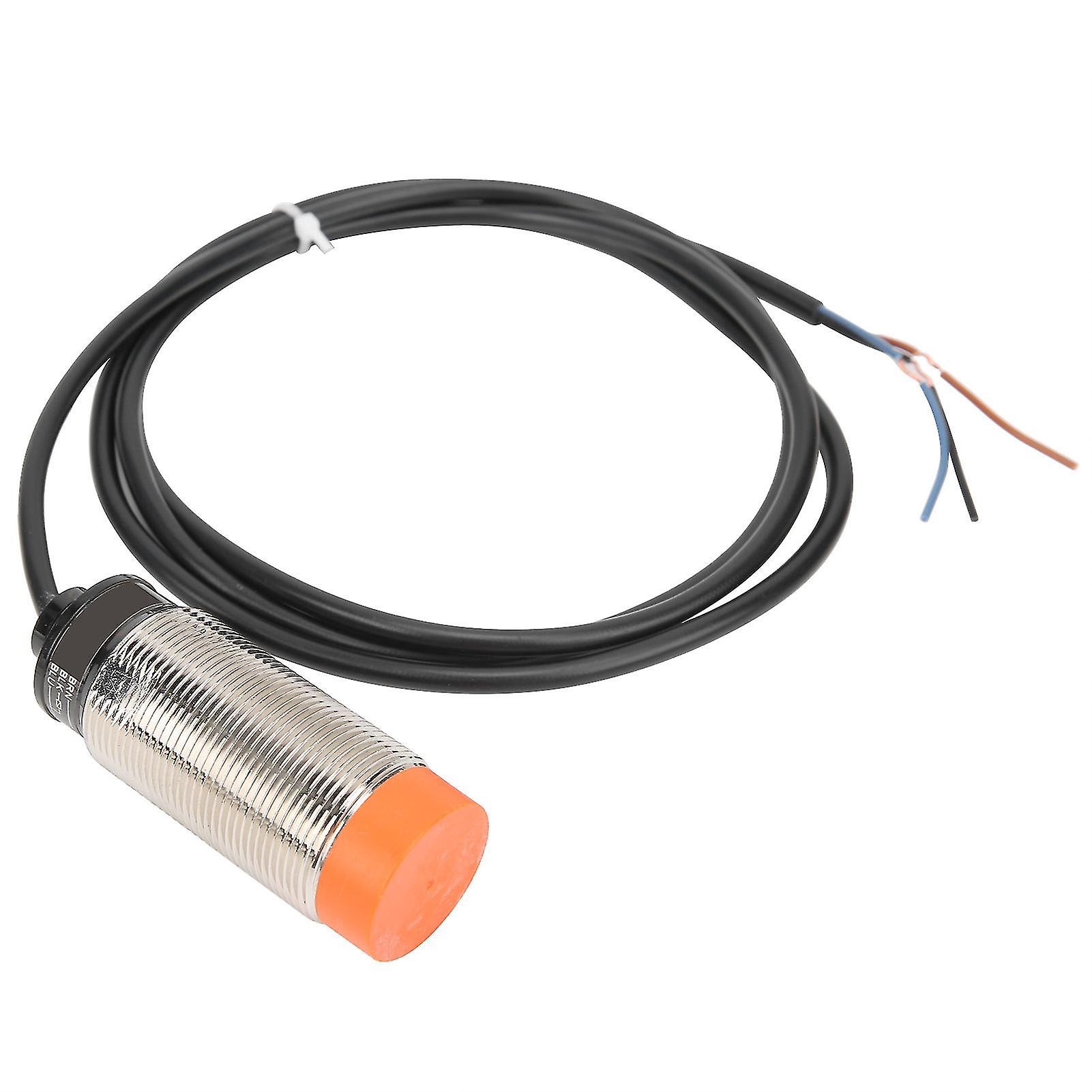 BERM Proximity Switch Cylindrical 3‑Wire Normally Open Sensor PRL30-15DP 10-30VDC