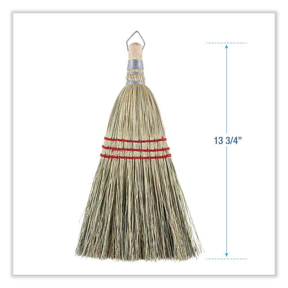 Boardwalk Corn Fiber Bristles Whisk Broom in Yellow (12Carton) BWK951WC