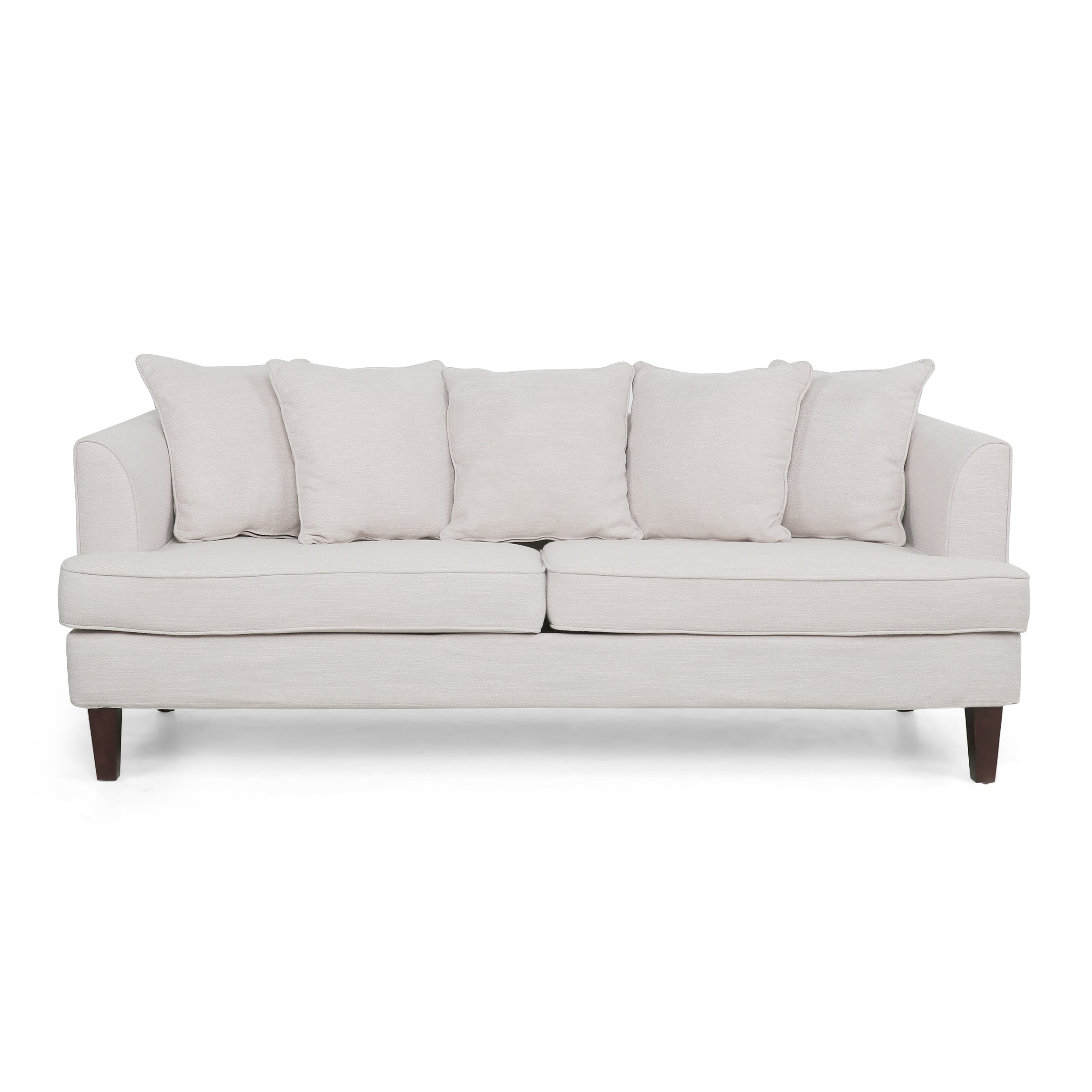 Lilburn Contemporary Pillow Back 3 Seater Sofa