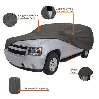 Classic Accessories PolyPro III 187 in. L CompactMid-Size SUVPickup Cover 10-018-241001-00