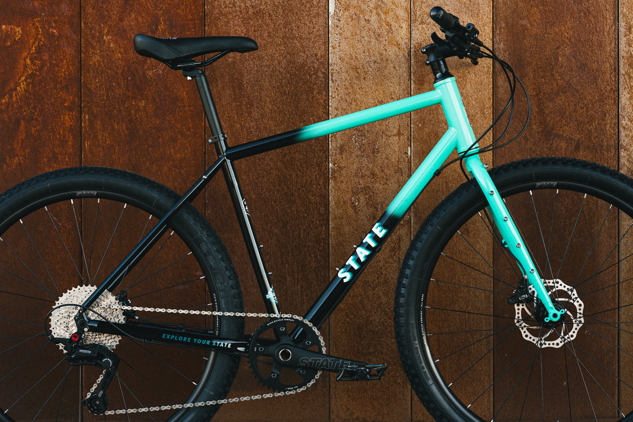 4130 All-Road - Flat Bar - Turquoise Fade (650b / 700c)