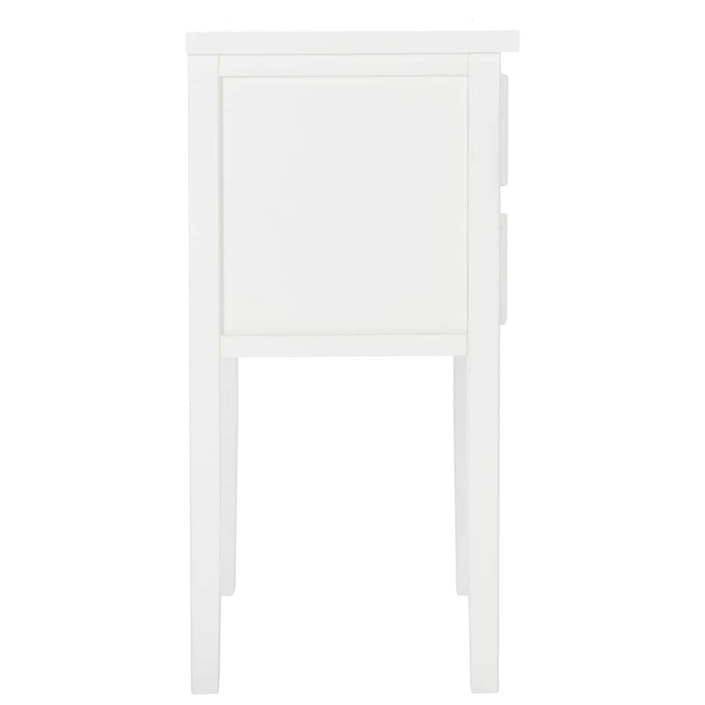 SAFAVIEH Toby White End Table   16.9\