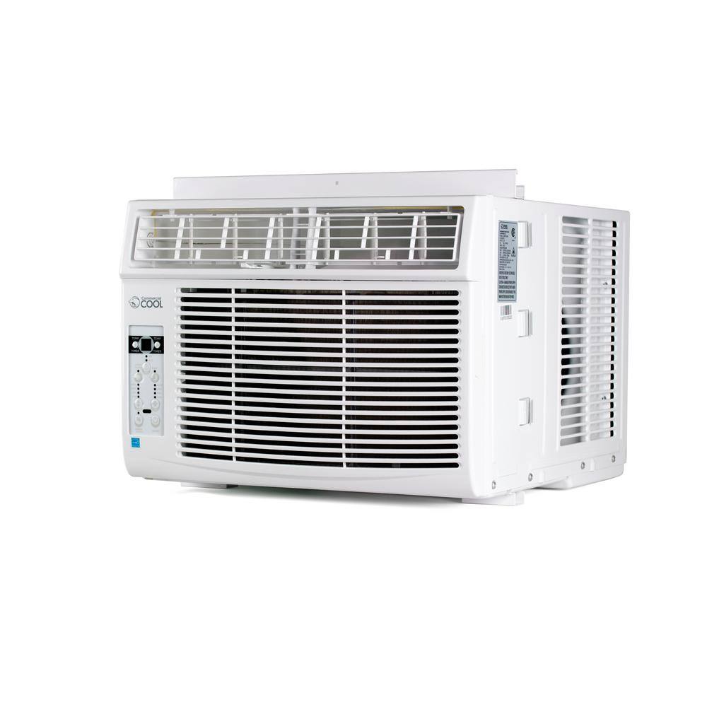 Commercial Cool 10000 BTU Window Air Conditioner with Remote in White 115V CWAM10W6C