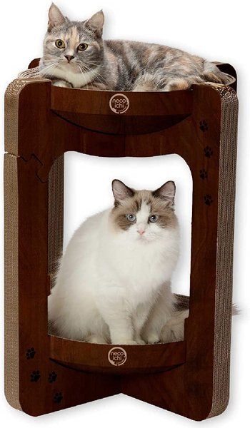 Necoichi Cozy Cat Scratcher Tower Toy