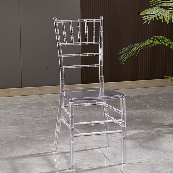 DandN Transparent Bamboo Chair Set，Dining Chairs，Wedding Chairs