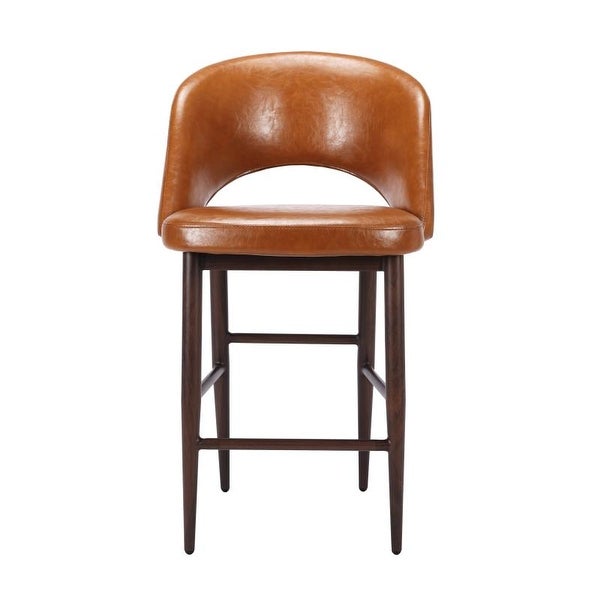 Executive Faux Leather Stool (Set of 3) - 38