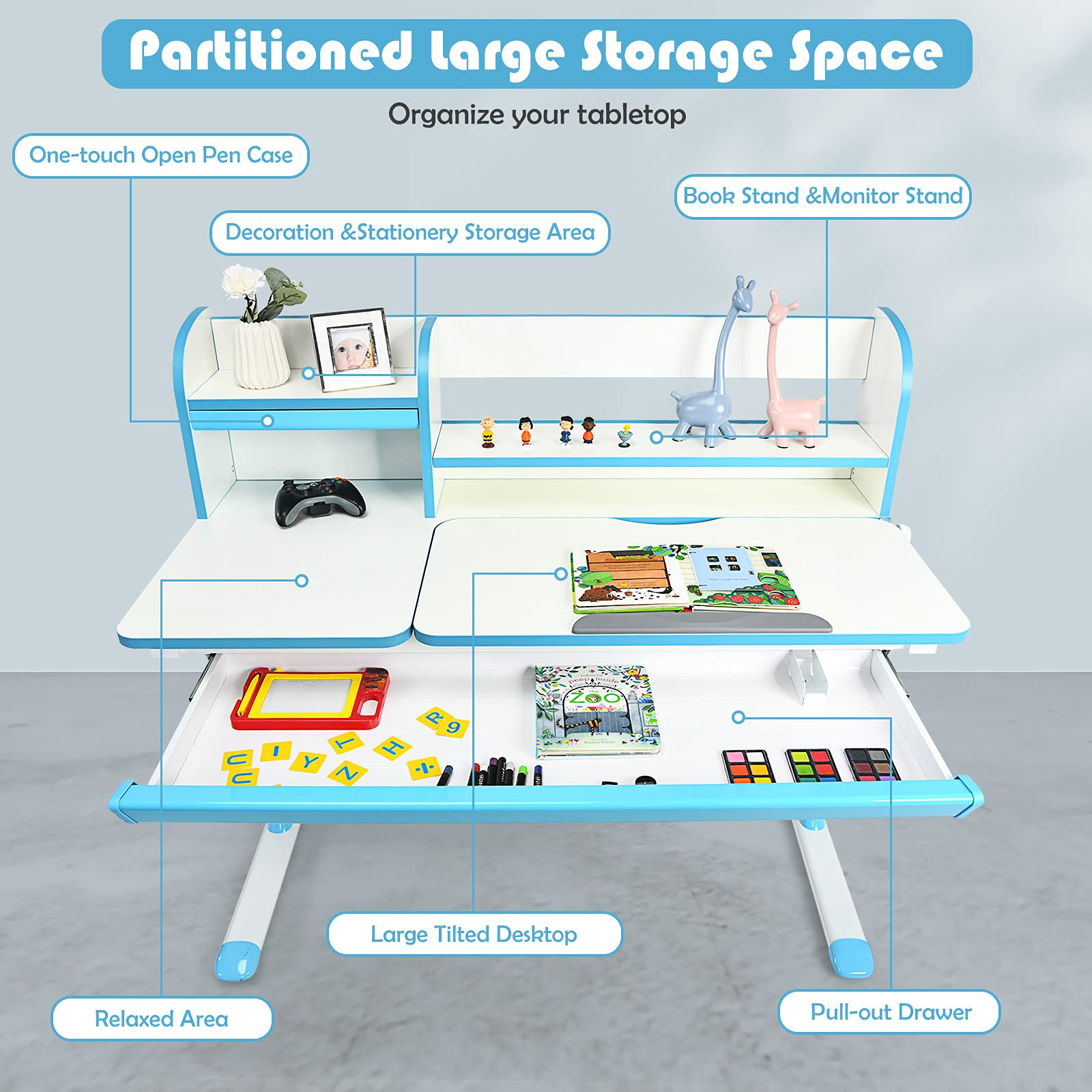 Costzon Kids Desk, 47