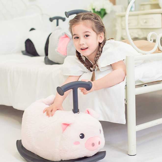 Yvolution Toddlers' My Buddy Wheels Pig Ride-On Toy