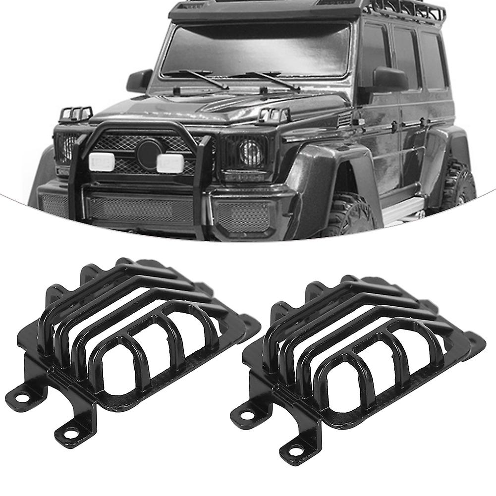 Rc Front Lamp Guards Headlight Side Light Cover Fit For Traxxas Trx-4 G500 Tx-6 G63