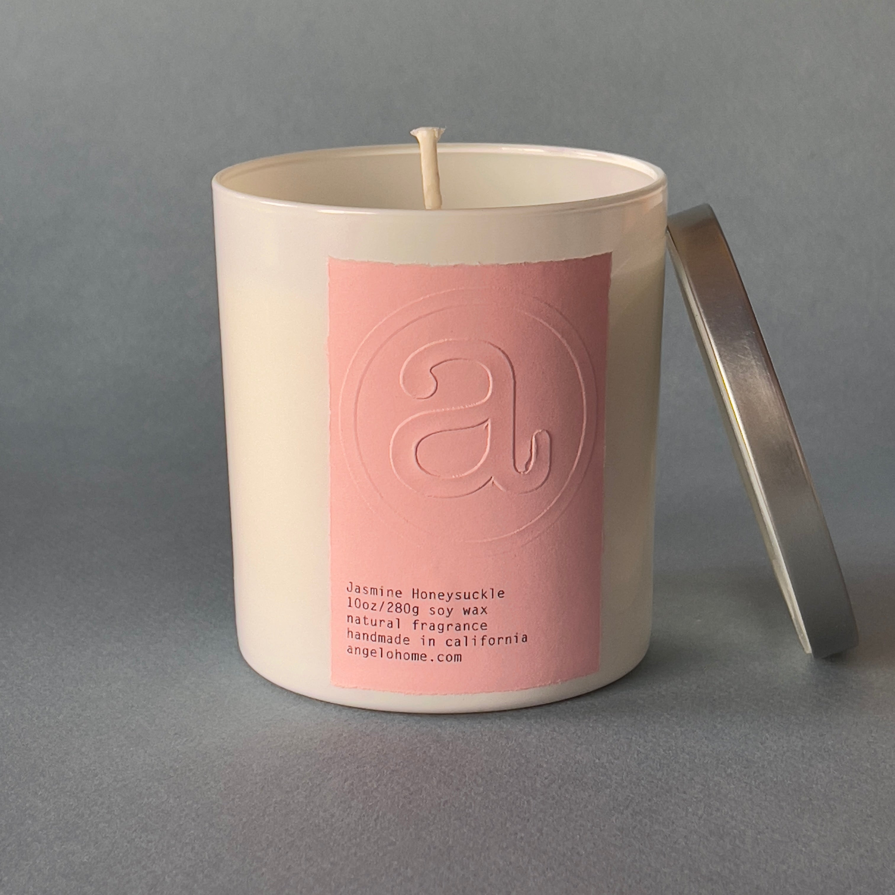 angelo:HOME Jasmine Honeysuckle Scented Candle