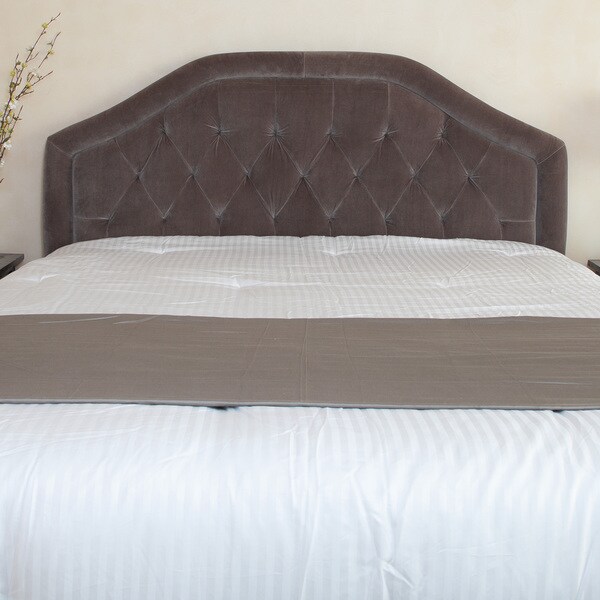 Angelica Adjustable King/California King Tufted Headboard by Christopher Knight Home - - 10522647