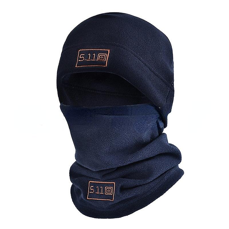 Winter Polar Coral Fleece Balaclava Men Face Mask Neck Warmer Beanies