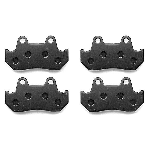 Front Brake Pads Compatible with 1984 Honda VF 700 C Magna - Non-Metallic Organic NAO Brake Pads Set