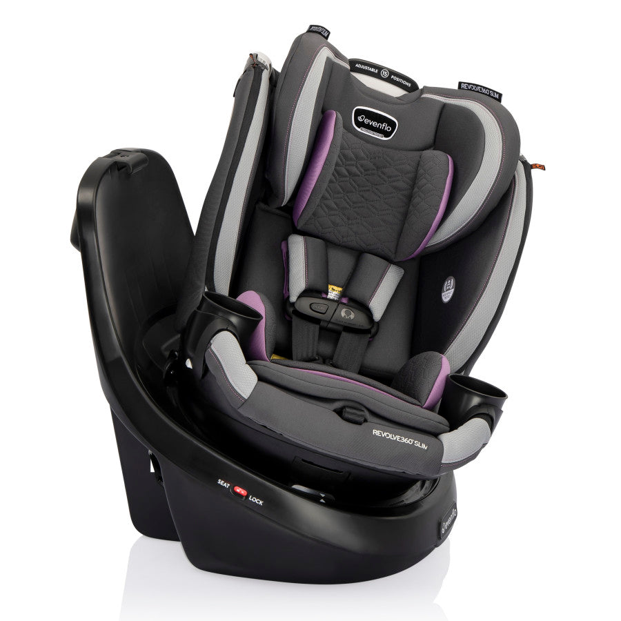 Revolve360 Slim 2-in-1 Rotational Car Seat with Quick Clean Cover