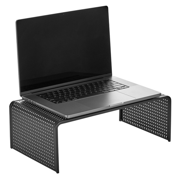 Mdesign Large Metal Platform Riser Shelf For Laptop Computer Tv Monitor