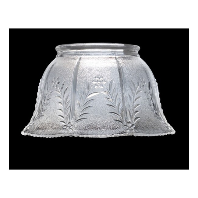Meyda Tiffany Crystal Glass Shade with Wheat Design   Natural