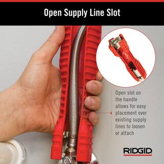 RIDGID EZ Change Plumbing Wrench Faucet Installation and Removal Tool 56988