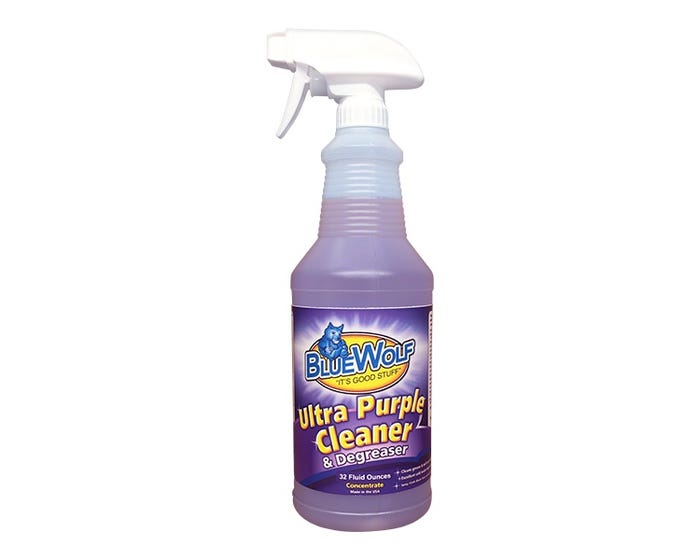 Blue Wolf Ultra Purple Cleaner  Degreaser 32oz Spray Bottle BW-PQ