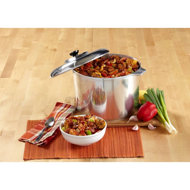 Imusa 14qt Aluminum Cajun Stock Pot