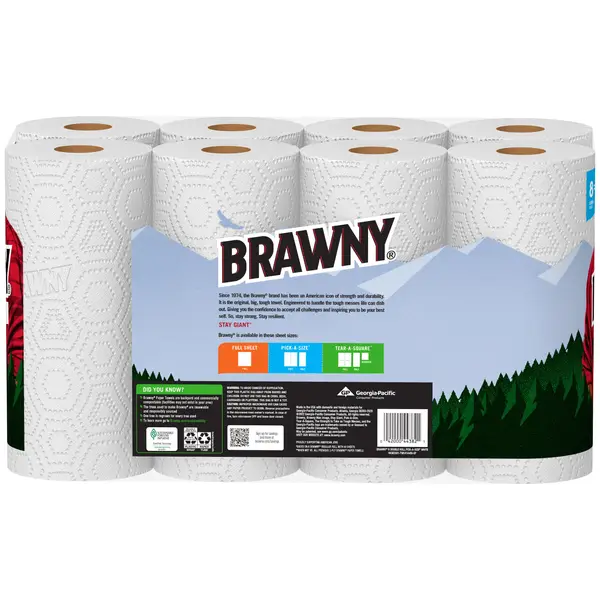 Brawny 8-Count Pick-A-Size Paper Towel