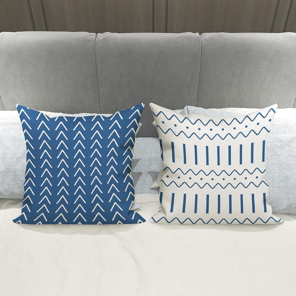 Pillow Covers Modern Sofa Throw Pillow Cover  Decorative Outdoor Linen