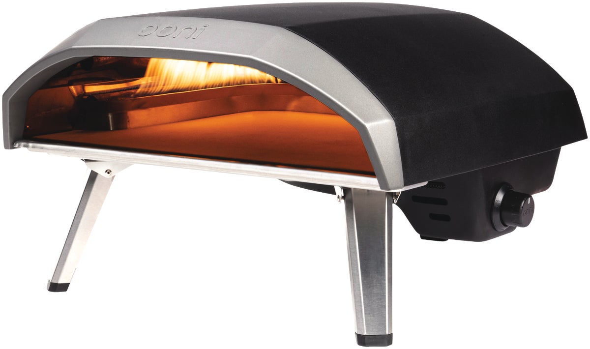 Ooni Koda 16 Gas-Powered Pizza Oven Blackamp Silver