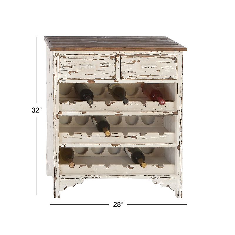 Stella and Eve Wood Wine Rack