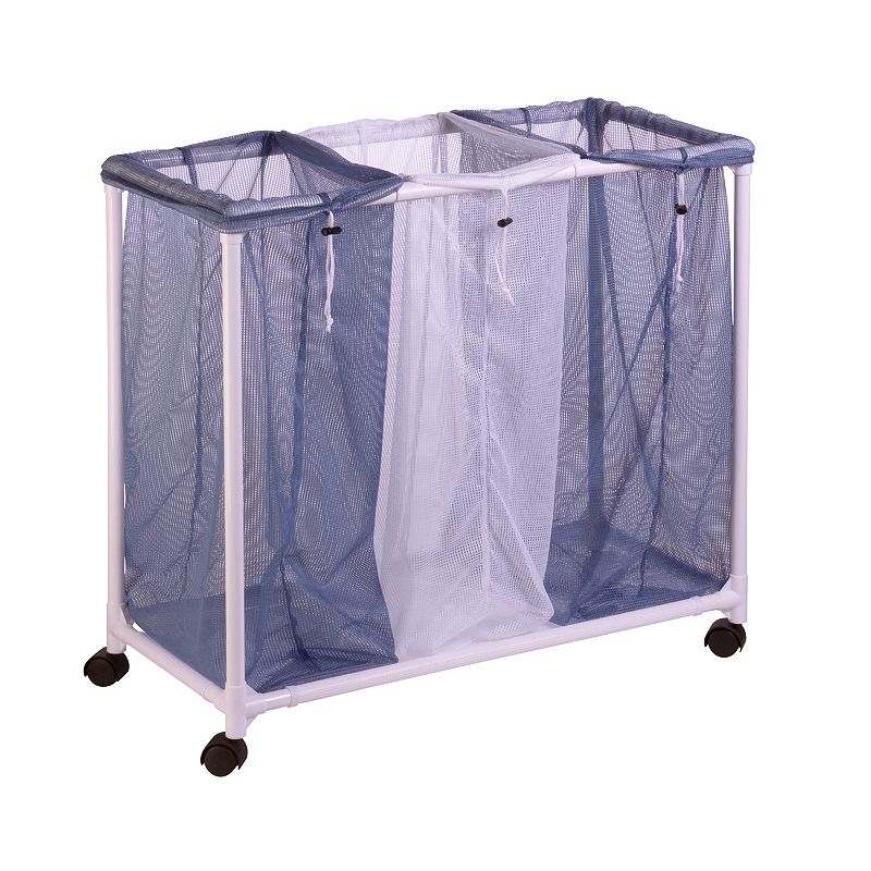 Honey-Can-Do 3-Bag Mesh Laundry Sorter