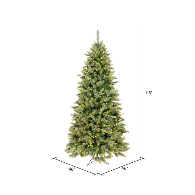 Vickerman Cashmere Pine Slim Artificial Christmas Tree