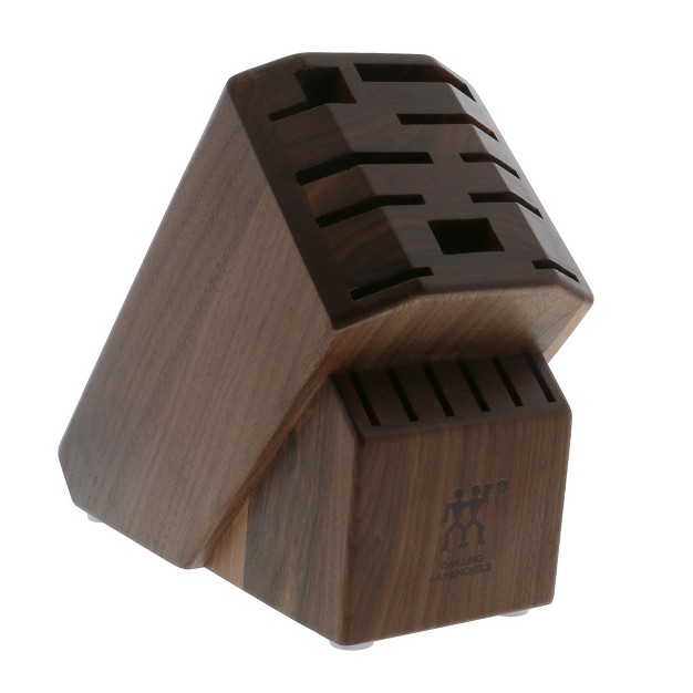 Zwilling Pro 16 slot Knife Block Dark Walnut