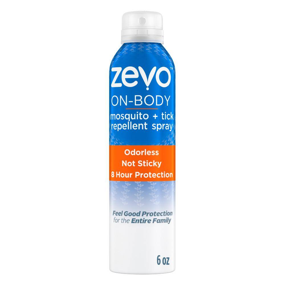 ZEVO On-Body 6 oz. Mosquito and Tick Insect Repellant Aerosol Spray 081813501765