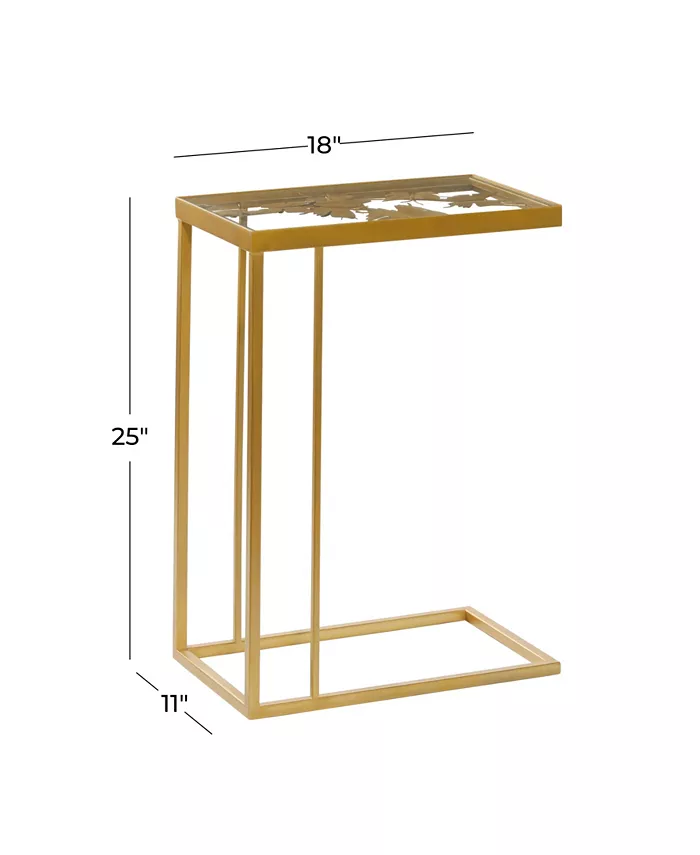 Rosemary Lane Metal Contemporary Accent Table