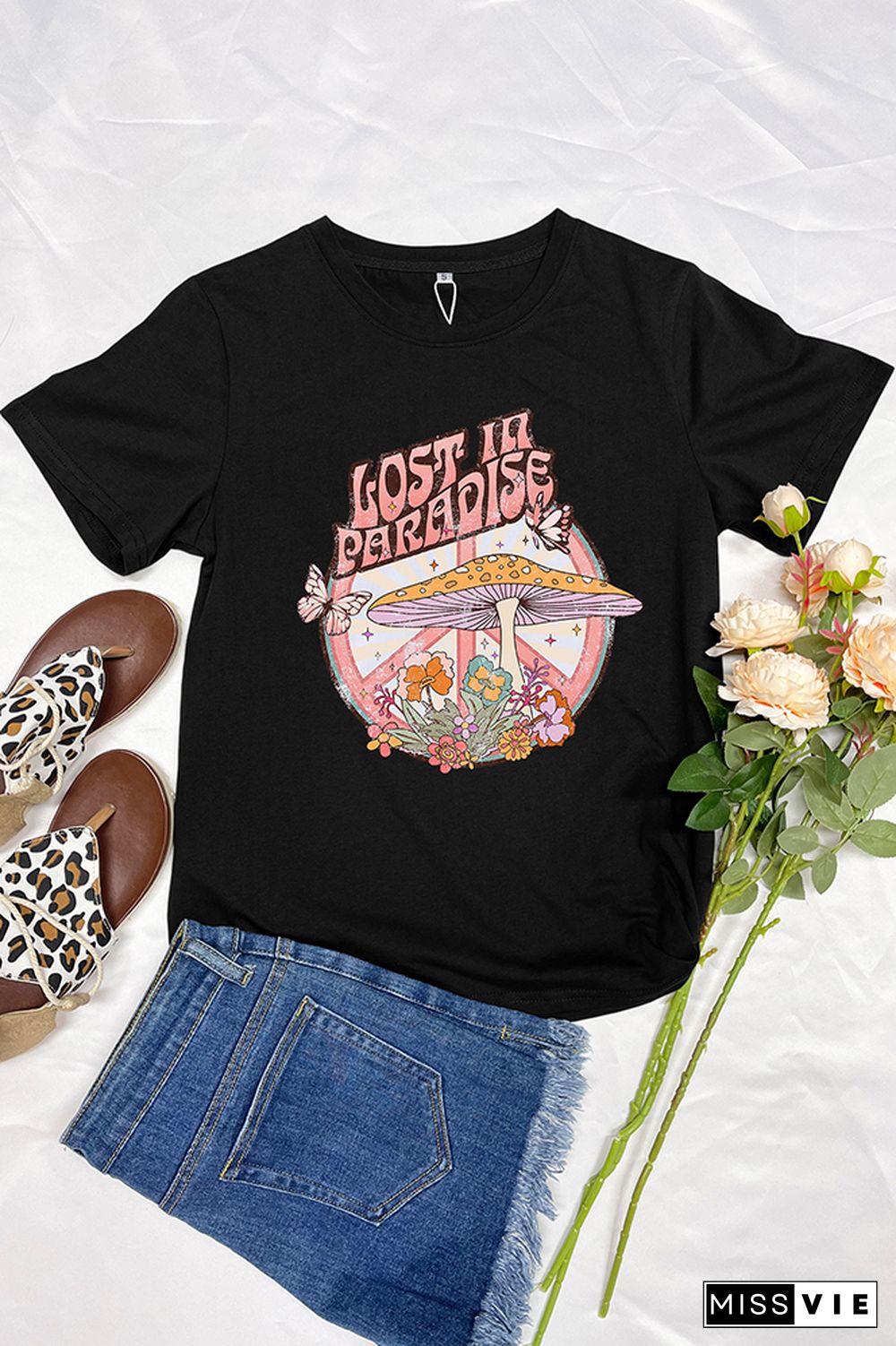 Lost In Paradise,Boho sublimation Graphic T-SHIRT Wholesale